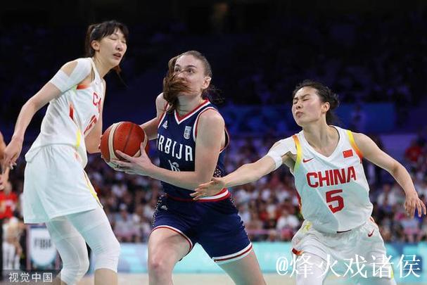 奥运-中国女篮不敌塞尔维亚遭两连败 韩旭11+7